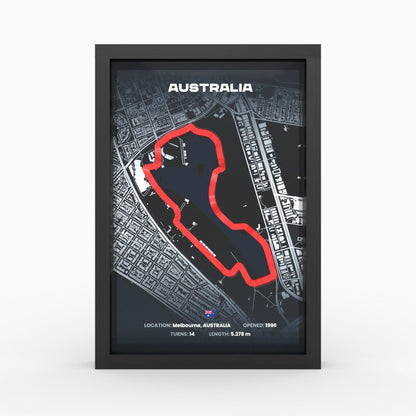 3D-Poster Australien