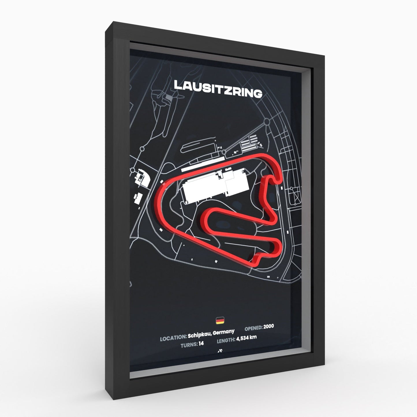 3D-Poster Lausitzring