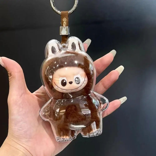 Labubu 4.0 – Transparente Schutzhülle - staubdicht & stylisch